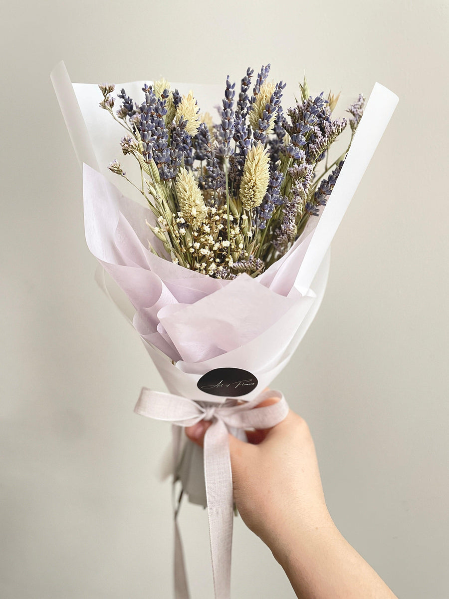 Lavender Rustic Bouquet - Artofflowers